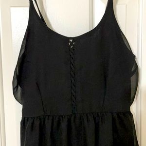 Little black high low dress